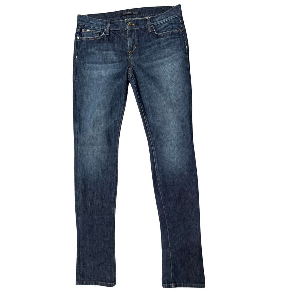 Joe's Jeans Cigarette Slim Straight Jeans Women's 29 Luv Dark Wash Stretch
